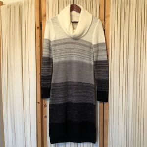 Calvin Klein sweater dress.